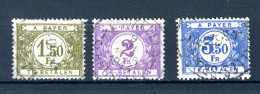 Delcampe - (B) TX46/48 Gestempeld 1922 - Dik Gekleurd Cijfer Op Witte Achtergrond - 1 - Stamps