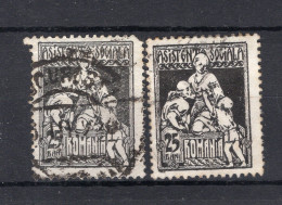 Delcampe - ROEMENIE Mi. Z10° Gestempeld Asistenta Sociala 1921 - Used Stamps