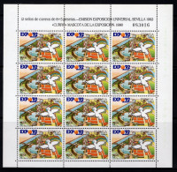 Delcampe - SPANJE Yt. 2664/2666 MNH Vel 12 St. 1990 - Blocks & Kleinbögen