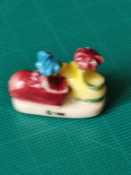 Delcampe - Fève / Fèves 1998 Les Babalous Les Soeurs Pantoufles (T 3500) AFF 1998 Page 71 - Fève Brillante - Cartoni Animati