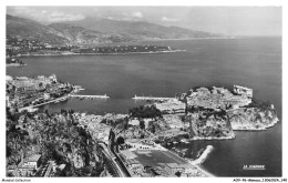 Delcampe - AOVP6-0435-MONACO - MONACO - Vue Générale - Au Loin Le Cap-maritime Et L'italie - Mehransichten, Panoramakarten