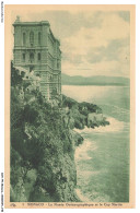 Delcampe - AOVP5-0364-MONACO - MONACO - Le Musée Océanographique Et Le Cap Marrtin - Oceanographic Museum
