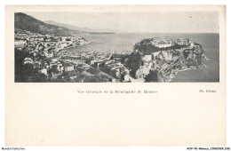 Delcampe - AOVP6-0383-MONACO - MONACO - Vue Générale De La Principauté - Mehransichten, Panoramakarten