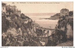 Delcampe - ARLP8-0501-MONACO - Le Ravin Ste-devote Et Vue Sur La Pointe Du Rocher - Mehransichten, Panoramakarten