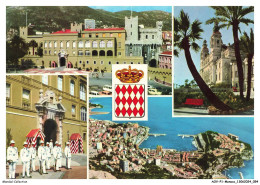 Delcampe - AOVP1-0028-MONACO -  Souvenir De La Principaute De Monaco - Mehransichten, Panoramakarten