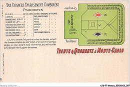 Delcampe - AJDP7-MONACO-0742 - Trente - Quarante à MONTE-CARLO - Monte-Carlo
