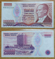 Delcampe - AC - TURKEY- 7th EMISSION 20 000 TL B  UNCIRCULATED - Turchia