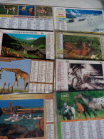 Delcampe - 8 Almanachs Du Facteur - 1994 à 1997-1999-2001 à 2003 - ( 4 Calendriers Neufs Sous étui) -  Poids Env. 1,1 Kg - Big : 1991-00