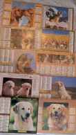 Delcampe - 10 Almanachs Du Facteur-1994-1997-1999-2002-2003 - CHIENS-CHEVAUX (calendriers Neufs Sous étui) Poids Env.1,2kg - Big : 1991-00