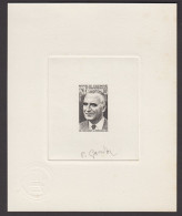 Delcampe - Nouvelle Calédonie  - Epreuves D ' Artiste De Gandon POMPIDOU ( N° 396 ) - Imperforates, Proofs & Errors