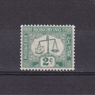 Delcampe - HONG KONG 1923, SG# D2, CV £45, Wmk Mult Script CA, Postage Due, MH - Ungebraucht
