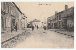 Delcampe - 54 - JARNY - Rue Principale - Boulangerie Et Usine Au Fond - Cpa - Meurthe Et Moselle - Jarny