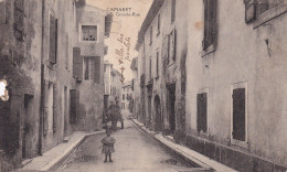 Delcampe - Cpa  Camaret Grande Rue - Camaret Sur Aigues
