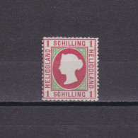 Delcampe - HELIGOLAND 1869, Mi#7, CV €180, No Gum - Heligoland (1867-1890)