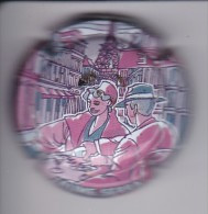 Delcampe - PLACA DE CAVA JAUME SERRA (CAPSULE) PARIS-TORRE EYFFEL - Sparkling Wine