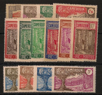 Delcampe - CAMEROUN - 1927-38 - N°YT. 134 à 148 - Série Complète - Neuf Luxe** / MNH - Ungebraucht
