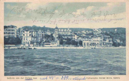 Delcampe - SAssNITZ Ostseebad Ruegen Ansicht Vom Meer Aus - Sassnitz