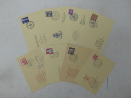 Delcampe - Berlin Lot Erstagsbriefe Aus 53-57 #HL712 - Autres & Non Classés