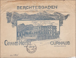 Delcampe - Bayern: Brief Vom Granhotel Berchtesgaden Nach USA - Brieven En Documenten