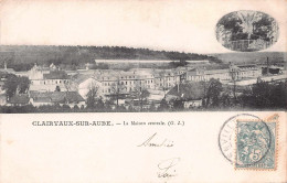 Delcampe - 10 Clairvaux Ville-sous-la-Ferté La Maison Centrale (scan R/V) N° 49 \ PH1609 - Bar-sur-Aube