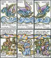 Delcampe - 116994 MNH VATICANO 1988 NAVIDAD - Unused Stamps