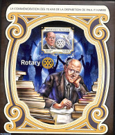 Delcampe - Chad 2017 Rotary S/s, Mint NH, Nature - Various - Birds - Rotary - Tschad (1960-...)