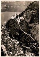 Delcampe - Fliegeraufnahme Morcote - Luganersee (6018) * 29. 8. 1945 - Morcote