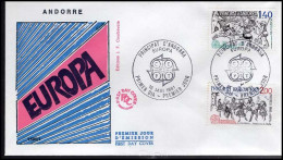 Delcampe - FDC - Europa CEPT 1981 -- Andorra - 1981