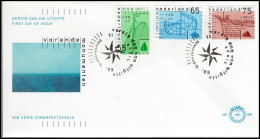 Delcampe - FDC - NVPH 264 - Varende Monumenten, 50e Serie Zomerpostzegels - FDC
