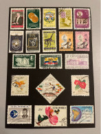 Delcampe - Timbres Colombie : 1960 - 1969 Poste Aérienne " Aéro " & - Colombie