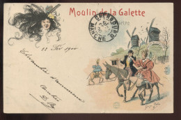 Delcampe - ILLUSTRATEURS - GEORGES REDON - MOULIN DE LA GALETTE, MONTMARTRE - EDITEUR CINOS N°13 - Redon