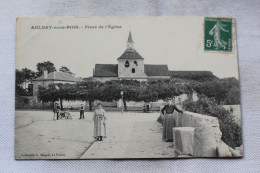 Delcampe - Aulnay Sous Bois, Place De L'église, Seine Saint Denis 93 - Aulnay Sous Bois