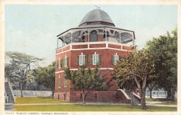 Delcampe - Bahamas Nassau Public Library Vintage Postcard - Bahamas