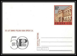 Delcampe - 2410/ Pologne (Poland) Entier Stationery Carte Postale (postcard) 50 Lat Banku - Ganzsachen