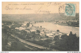 Delcampe - AVSP17-0876-69 - CONDRIEU - Le Quartier De La Maladiere Et Le Rhone - Condrieu