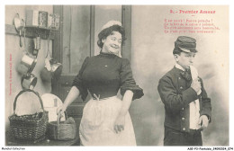 Delcampe - ASEP3-0222-FANTAISIE - PREMIER AMOUR - Il Est Navre - Pauvre Potache - Männer