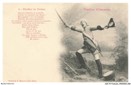 Delcampe - ASEP2-0101-FANTAISIE - FANFAN LA TULIPE - Quand J'entendis La Mitraille - Comm Je R'grettais Mes Foyers - Männer
