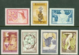 Delcampe - GRECE 1953  - Produits Du Sol - 7 V. - Neufs