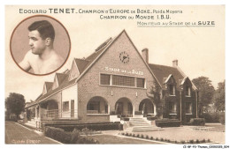 Delcampe - CI-BFP3-1221-SPORT - Boxe - Edouard Tenet - Champion D'europe De Boxe - Poids Moyens - Stade De La Suze - Boxsport
