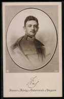 Delcampe - AK Kaiser Karl I. Von Österreich Und Ungarn, Porträt - Königshäuser