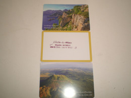 Delcampe - Calendrier De Poche 2020, Volcans D'Auvergne, Calanque De Sugiton,éditions Saint-Jean-Calendriers (publicité,petit,mini) - Petit Format : 2001-...