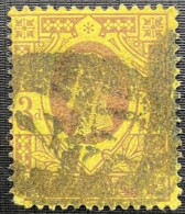 Delcampe - Great Britain - UK - C25/26 - 1887 - (°)used - Michel 90a - Koningin Victoria - Used Stamps