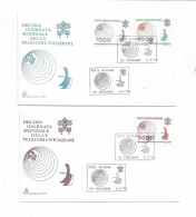 Delcampe - VATIKAN / 1978, Mi. 723-725 Auf 2 FDC (1/672) - FDC