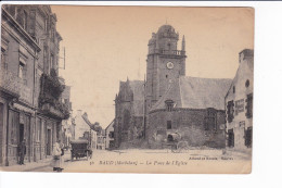 Delcampe - 36 - BAUD - La Place De L'Eglise - Baud