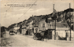 Delcampe - CPA Rochecorbon La Route De Tours Et La Lanterne FRANCE (1379920) - Rochecorbon