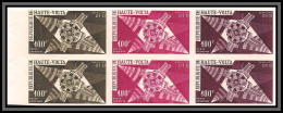 Delcampe - 0767c/ Haute-Volta Bande De 6 PA N°39 Satellite D1-d Essai (proof) Non Dentelé Imperf Espace (space) ** MNH - Alto Volta (1958-1984)