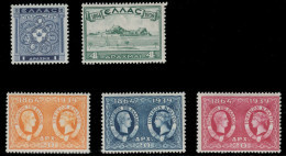 Delcampe - Greece 1939 Ionian Islands Union Complete Set MNH - Unused Stamps