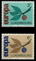 Delcampe - LUXEMBURG 1965 Nr 715-716 Postfrisch S042266 - Ungebraucht