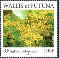 Delcampe - WALLIS ET FUTUNA 2008 - Fleur: Lagakali Aglaia Psilopetala - 1 V. - Unused Stamps