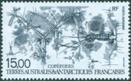 Delcampe - TAAF 1994 - Poste Aérienne - Crustacés- Les Copépodes - 1 V. - Crustacés